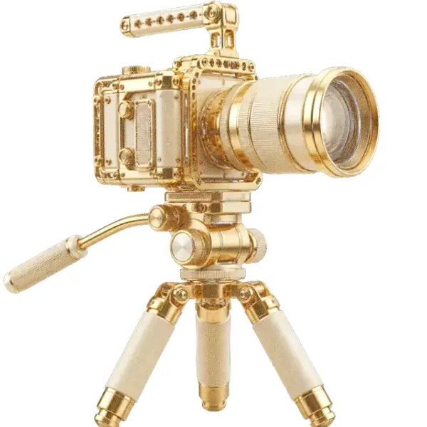 Camera on tripod — Lucky Mister