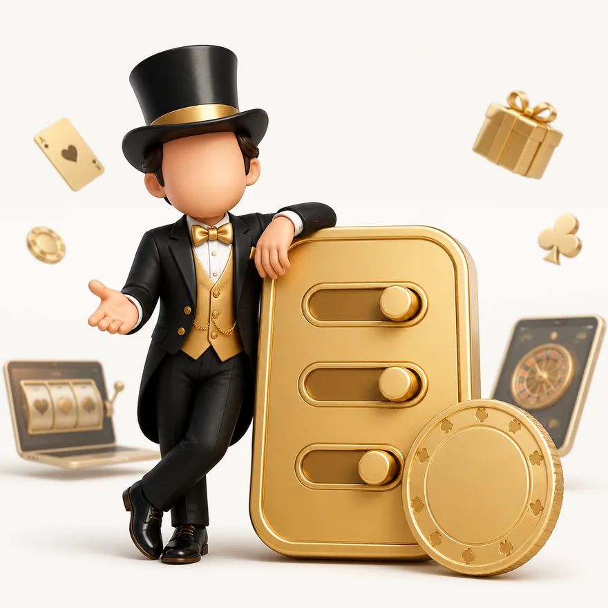 Biscuit with toggle panel — Lucky Mister