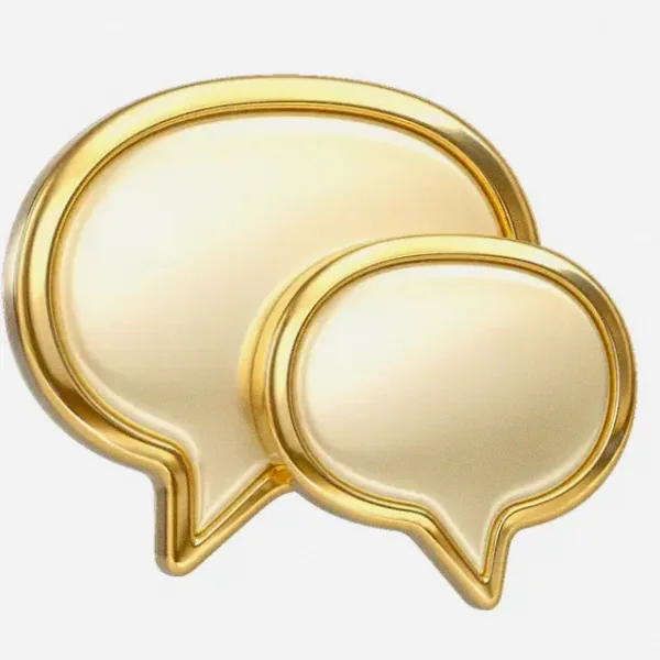 Overlapping speech bubbles — Lucky Mister
