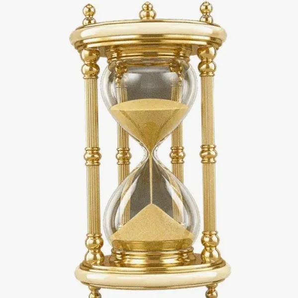 Ornate hourglass — Lucky Mister