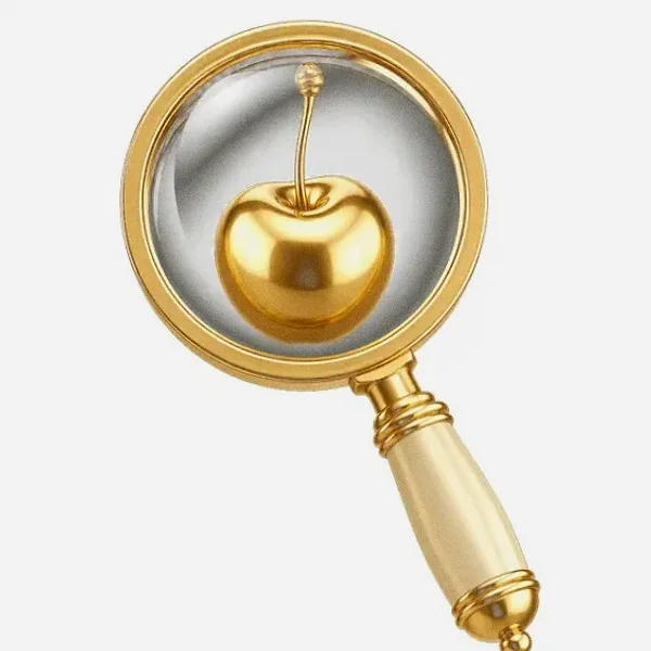 Cherry magnifying glass — Lucky Mister