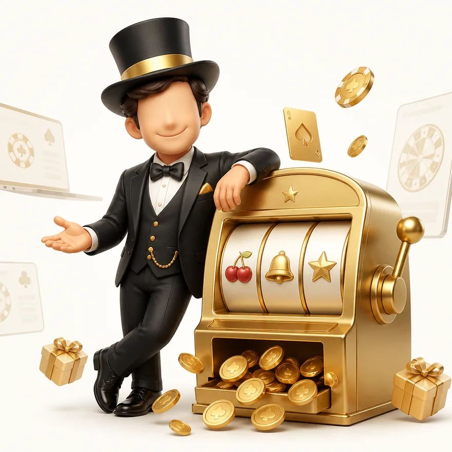 Spinning slot machine — Lucky Mister