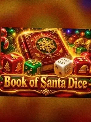Book of Santa Dice - at Lucky Mister
