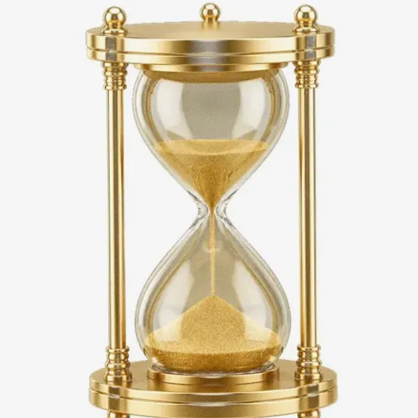 Hourglass timer — Lucky Mister