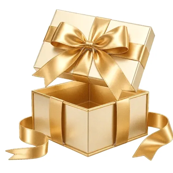 Open gift box — Lucky Mister