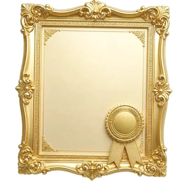 Framed certificate — Lucky Mister