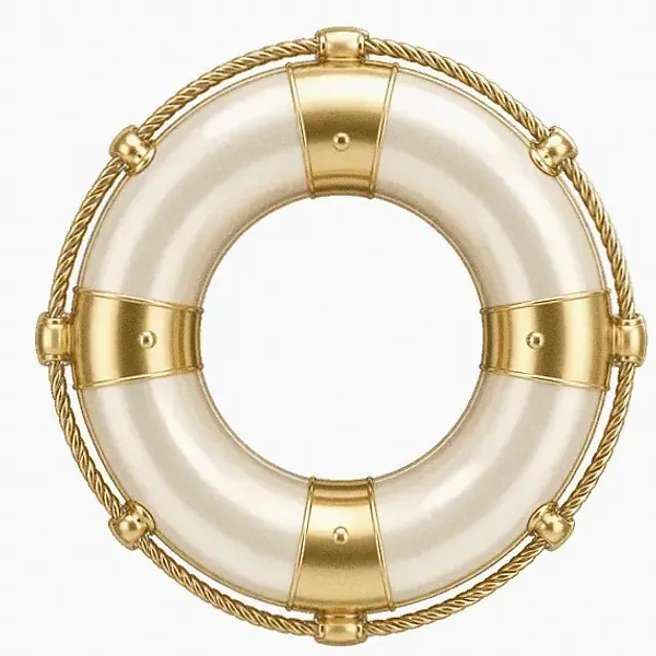 Life preserver ring — Lucky Mister