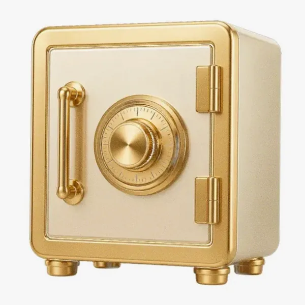 Orange combination safe — Lucky Mister