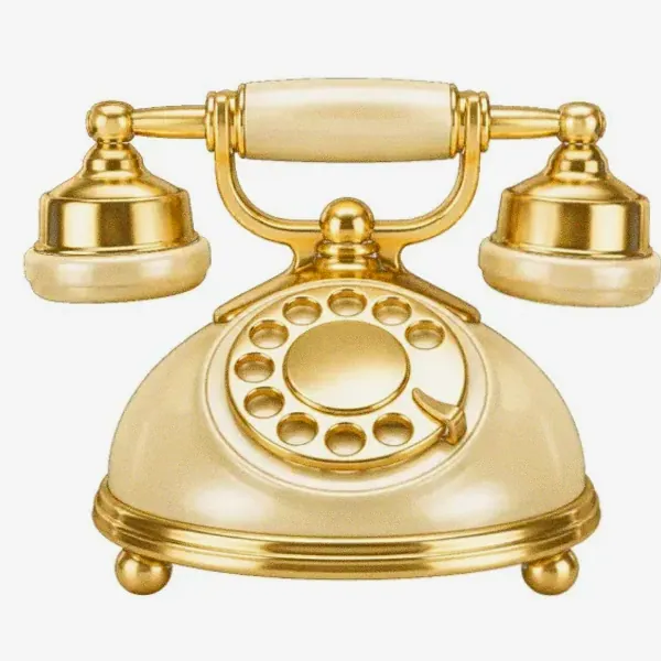Vintage rotary telephone — Lucky Mister